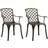 vidaXL 315570 2-pack Garden Dining Chair