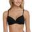 Schiesser Pure Cotton Underwire Bra - Black