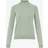 Pieces Esera Ls High Neck Knit Green Female