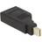 DeLock 90°Angled Mini DisplayPort-DisplayPort M-F Adapter