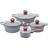 Promis Granite Cookware Set with lid 8 Parts