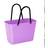 Hinza Shopping Bag Small (Green Plastic) - Purple