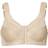 Swegmark Maj Front Fastening Soft Bra - Creme