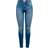 Only Blush Mid Ankle Skinny Fit Jeans - Blue/Dark Blue Denim