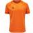 Hummel Lead S/S Poly Jersey Kids - Orange Tiger