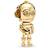 Pandora Star Wars Charm - Gold/Black
