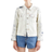 Levi's Giacca Boyfriend Trucker Jacket - Blu Scuro/Bianco Denim