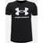 Under Armour Boy's UA Sportstyle Logo Short Sleeve - Black (1363282-001)