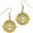 Harry Potter Turner Earrings - Gold