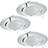 Eglo Tedo Ceiling Flush Light 8cm 3pcs