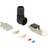 DeLock RJ45 STP Cat.6A Angled Mono Adapter
