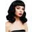 Smiffys Fever Bettie Wig with Short Fringe Black