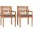 vidaXL 316029 2-pack Havestol