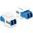 DeLock 2LC-2LC F-F Adapter