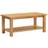 vidaXL Solid Oak Coffee Table 55x110cm