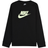Nike Older Kid's Sportswear Club Fleece - Black/Barely Volt (CV9297-013)