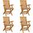 vidaXL 3065620 4-pack Havestol