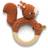 Sebra Crochet Squirrel Star