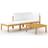vidaXL 3057904 Loungesæt, 1 borde inkl. 2 stole & 2 sofaer
