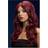 Smiffys Fever Nicole Wig Red Cherry