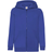 Fruit of the Loom Kid's Hooded Sweatshirt Jacket - Royal