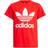 adidas Kid's Trefoil T-shirt - Red/White (H35619)