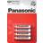 Panasonic Zinc Carbon AAA 4-pack