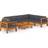 vidaXL 3057957 Loungesæt, 1 borde inkl. 1 stole & 6 sofaer