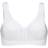 Swegmark Maj Front Fastening Soft Bra - White