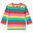 Frugi Favorite L/S Tee - Foxglove Rainbow Stripe