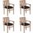 vidaXL 3073401 4-pack Garden Dining Chair