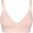 Pierre Robert Organic Cotton Triangle Bra - Misty Rose