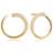 Sif Jakobs Portofine Earrings - Gold/Transparent