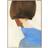 Paper Collective The Blue Cape Art Poster 50x70cm