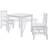 vidaXL 242955 3-pack Bordgruppe 70x70cm 3stk