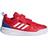 adidas Kid's Tensaur - Scarlet/Footwear White/Team Royal Blue