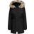 Only Iris Fur Winter Parka - Black