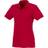 Elevate Womens Helios Short Sleeve Polo Shirt - Red