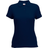 Fruit of the Loom Dames-Fit Poloshirt Korte Mouwen - Donker Marine/Blauw