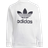 adidas Trefoil Crew Plus Size Sweatshirt - White