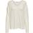 Only Camilla V-Neck L/S Pullover - Beige