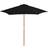 vidaXL Outdoor Parasol with Wooden Pole 313762 270cm