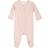 Serendipity Newborn Rib Suit - Clay/Offwhite (P877)