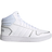 adidas Hoops 2.0 Mid W - Cloud White/Cloud White/Silver Metallic