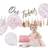 Ginger Ray Decor Pink Baby Cake Smash 1st Birthday Kit