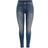 Only Blush Life Mid Ankle Skinny Fit Jeans - Blue/Special Blue Grey Denim