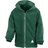 Result Kid's Reversible Storm Stuff Anti Pilling Fleece Waterproof Jacket - Bottle Green/Bottle Green