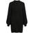 Object Collector's Item Eve Nonsia Ballon Sleeved Knitted Dress - Black