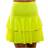 Wicked Ruffle Skirt Neon Yellow