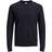 Jack & Jones Crew Neck Knitted Pullover - Blue/Navy Blazer